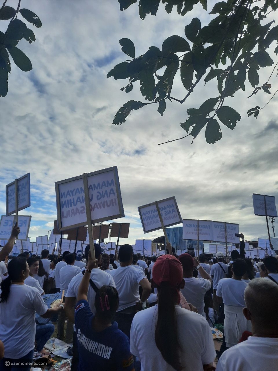 White Ribbon Rally Ph Massive Rally for Peace Draws 2 Million+ in the Philippines