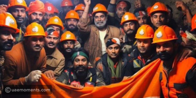 All 41 Workers Rescued from Collapsed Tunnel in India After 17 Days